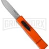 AKC Minion Concord Orange OTF Automatic Knife - Satin Plain -AKC Knives Shop akc minion otf orange satin cm large