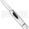 AKC Minion Concord Polished OTF Automatic Knife - Flat Grind Polish Plain