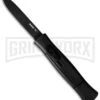 AKC 077 Concord Black OTF Automatic Knife - Black Plain 1 AKC 077 Concord Black OTF Automatic Knife - Black Plain -AKC Knives Shop akc otf 077 black flat black dl large