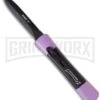 AKC Concord Purple/Black OTF Automatic Knife - Dagger Black Plain 2 AKC Concord Purple/Black OTF Automatic Knife - Dagger Black Plain -AKC Knives Shop akc otf concord purple handle large