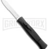 AKC Concord Sinatra Black OTF Automatic Knife - Polish Serr 2 AKC Concord Sinatra Black OTF Automatic Knife - Polish Serr -AKC Knives Shop sinatra black serrated large